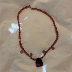 Amethyst necklace